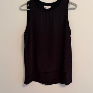 Elegant Black Sleeveless Tank Top